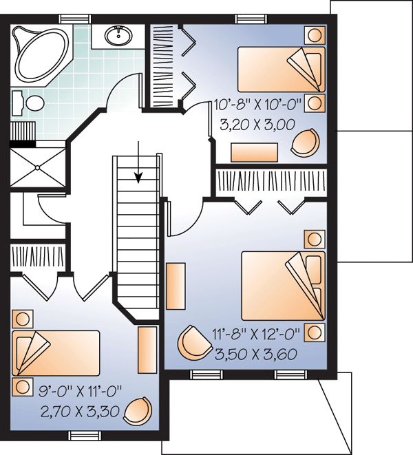 Narrow Lot Level Two of Plan 64854