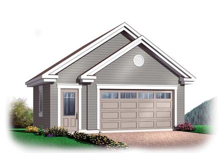 Craftsman Traditional Elevation of Plan 64873