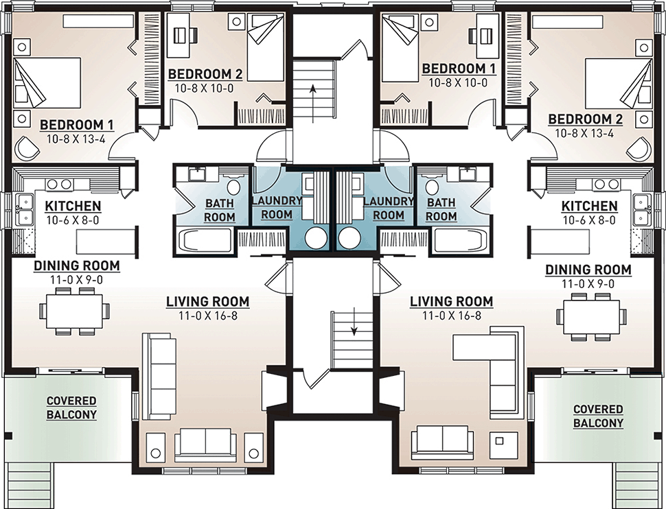 Victorian Lower Level of Plan 64952