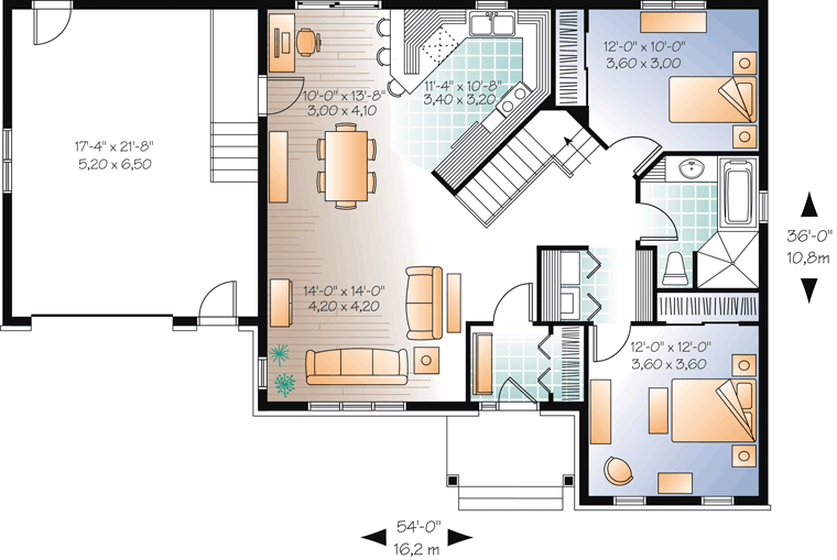 Country Level One of Plan 64966