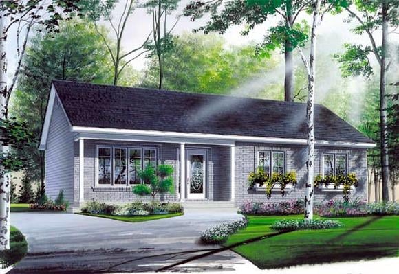 House Plan 64998