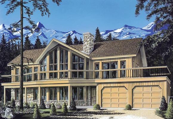 House Plan 65008 Elevation