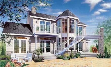 House Plan 65012 Elevation