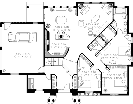 First Level Plan