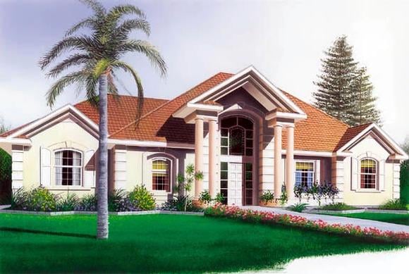 House Plan 65083 Elevation