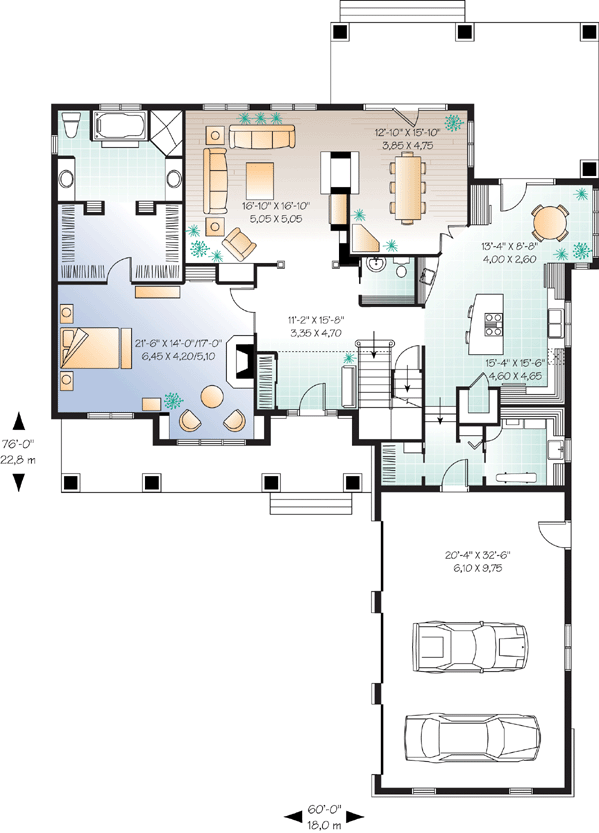 Traditional Level One of Plan 65104