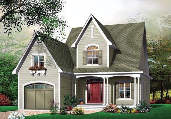 House Plan 65110 Elevation