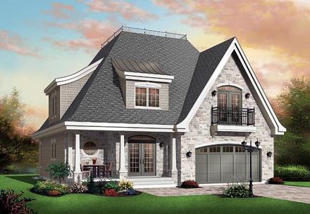 House Plan 65112 Elevation