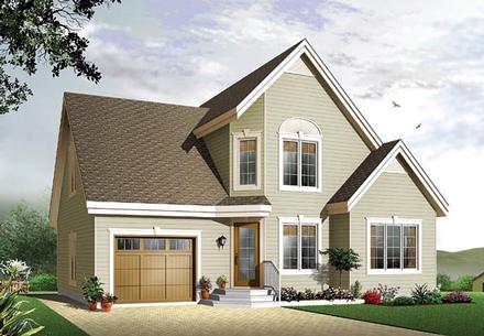 House Plan 65114 Elevation