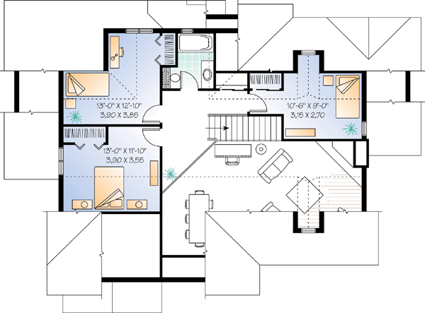 Traditional Level Two of Plan 65125