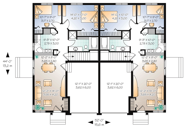 Traditional Level One of Plan 65136