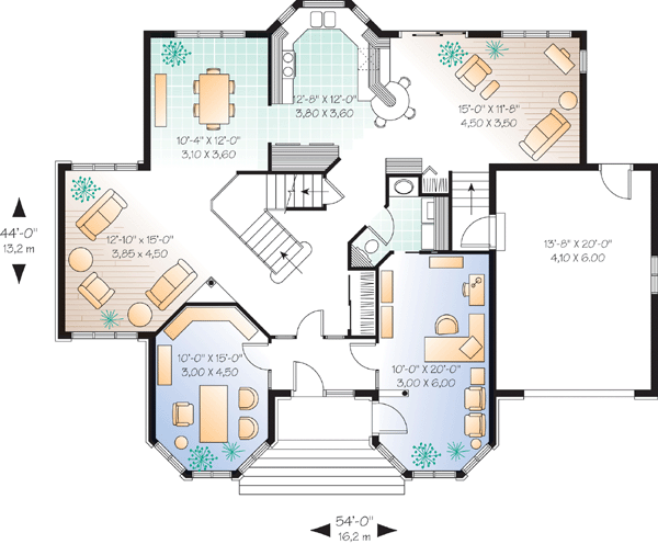 European Victorian Level One of Plan 65139