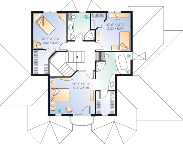 European Victorian Level Two of Plan 65139