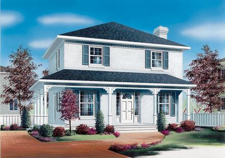 House Plan 65151 Elevation