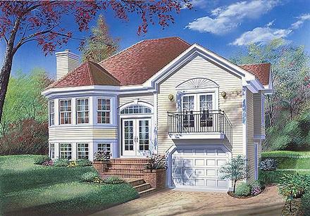 House Plan 65156 Elevation