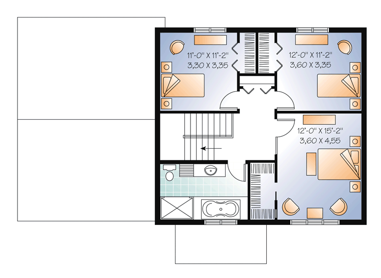 Craftsman Level Two of Plan 65192