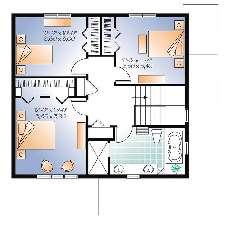 Craftsman Level Two of Plan 65201