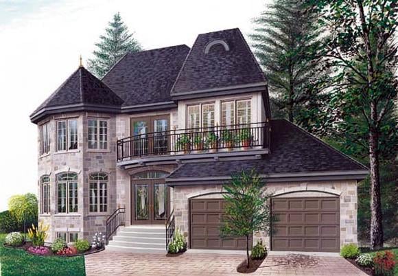 House Plan 65210 Elevation