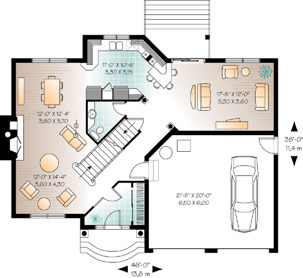 Traditional Level One of Plan 65224