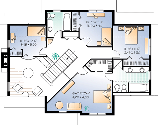 Traditional Level Two of Plan 65224