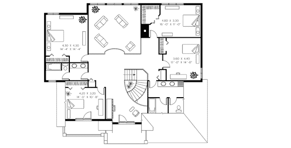 European Traditional Level Two of Plan 65240