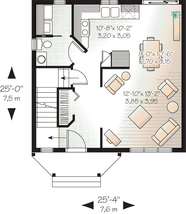 Colonial Narrow Lot Level One of Plan 65242