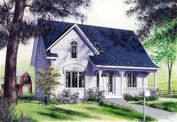 House Plan 65249 Elevation