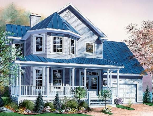 House Plan 65254 Elevation