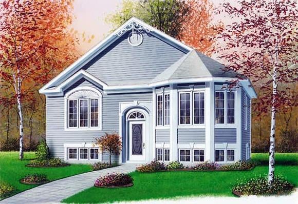 House Plan 65264 Elevation