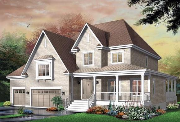 House Plan 65355 Elevation