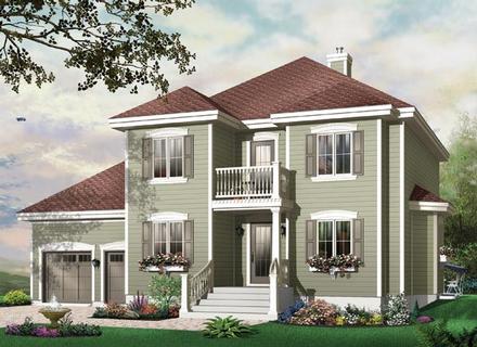 House Plan 65364 Elevation