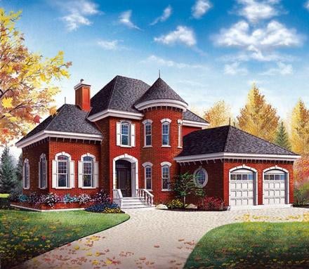 House Plan 65365 Elevation