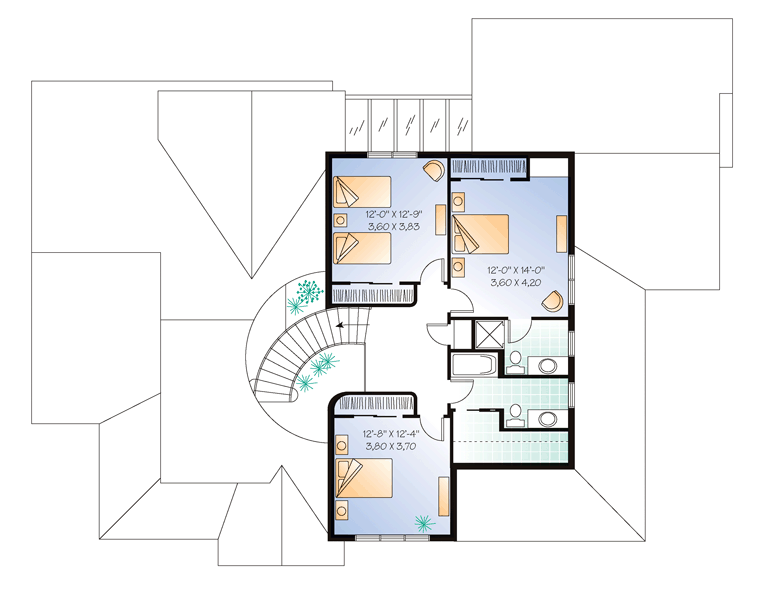 Traditional Level Two of Plan 65369