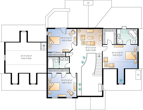 Colonial Traditional Level Two of Plan 65371