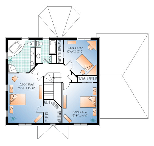 Colonial Level Two of Plan 65396