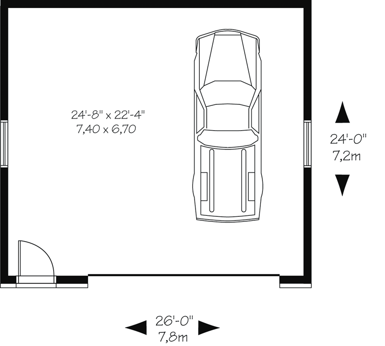 Contemporary Level One of Plan 65398