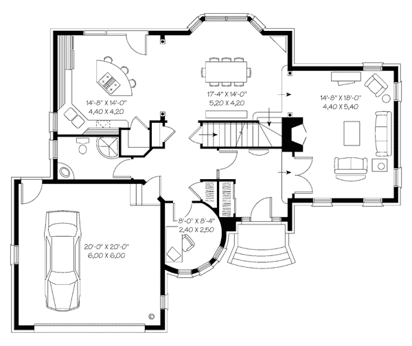 European Victorian Level One of Plan 65416