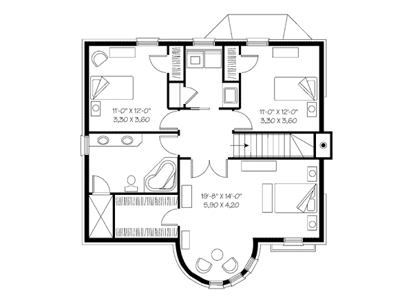 European Victorian Level Two of Plan 65416