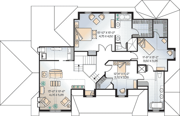 Country European Traditional Level Two of Plan 65440