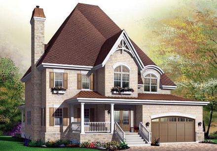 House Plan 65442 Elevation