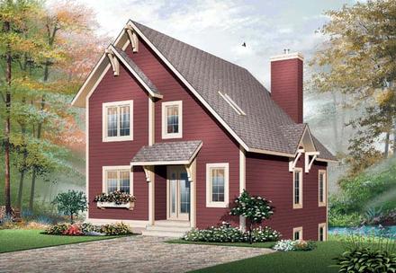 House Plan 65451 Elevation