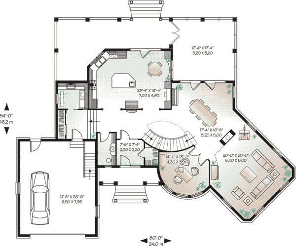 European Traditional Level One of Plan 65457