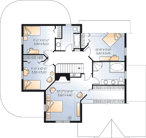 Country Traditional Level Two of Plan 65512