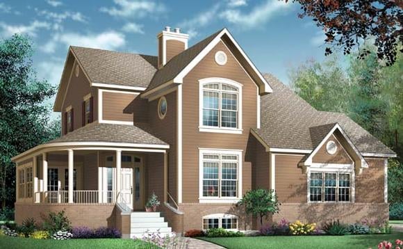 House Plan 65512 Elevation