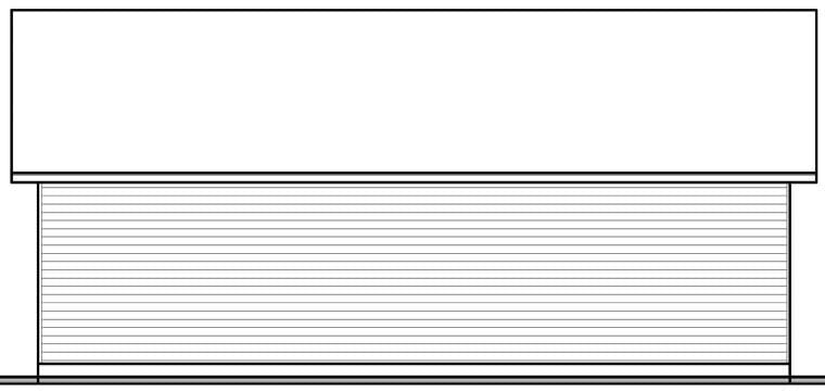  Rear Elevation of Plan 65520