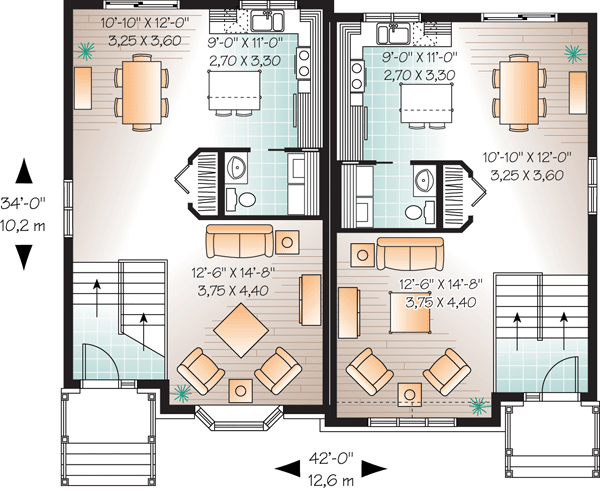 Craftsman Level One of Plan 65531