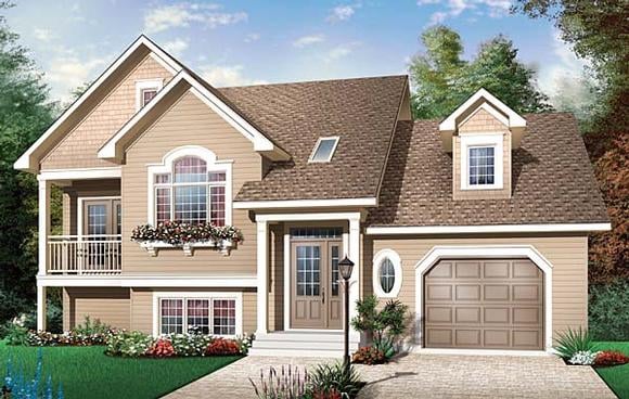 House Plan 65551 Elevation