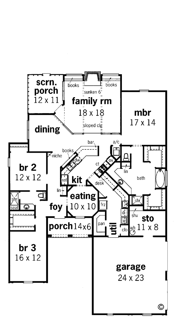 Florida Mediterranean Level One of Plan 65602