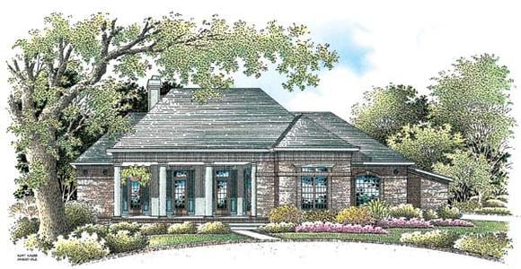 House Plan 65605 Elevation