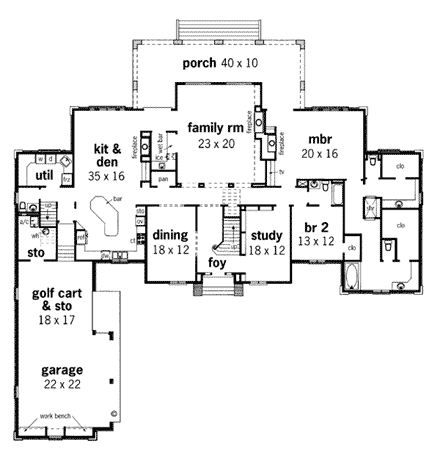 First Level Plan